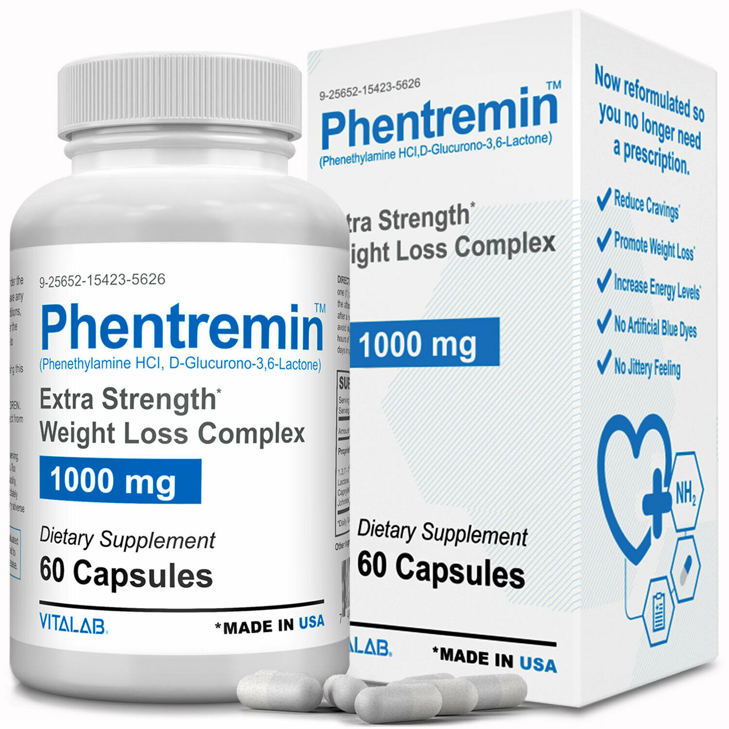 Official Phentremin Extra Strength Weight Control 1000mg Appetite